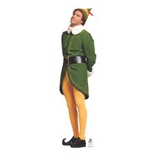Elf Will Ferrell As Concerned Buddy Elf Stand Up Oriental Trading In 2020 Buddy The Elf Costume Buddy The Elf Elf Movie