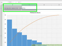 how to create a pareto chart in ms excel 2010 14 steps