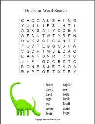 To finish the worksheets, your kids simply need working on word search helps your kids to be more focused and it can also evaluate their vocabulary skill. Dinosaur Word Search