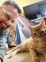 Lost Cat Garfield at the Capitol in Sacramento