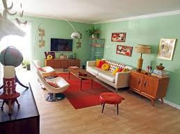 55 Mid Century Modern Living Room Furniture Ideas Vintage Inspired Room Retro Living Rooms Retro Apartment