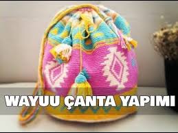Derya Baykal La Gulumse Wayuu Bag Yapimi Youtube Orme Cantalar Canta Tig Isi Canta