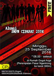 Hello everyone, meet again with us here in our beloved website! Contoh Undangan Reuni Smp Terbaru Undangan Me