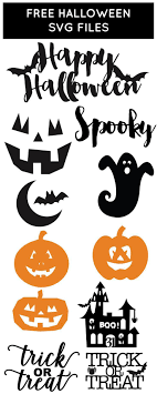 Free Svg Files For Halloween From Chicfetti Cricut Halloween Halloween Vinyl Halloween Silhouettes