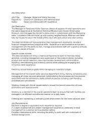 Retail manager job description template. Http Detroithistorical Org Sites Default Files Pdfs Manager 20retail Visitor 20services Draft Pdf
