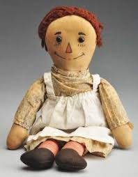 She has no repainting and no repairs! 179 Volland Raggedy Ann Doll Jun 11 2011 Dan Morphy Auctions In Pa Raggedy Ann Doll Ann Doll Raggedy Doll