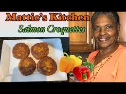 Mattie S Kitchen How To Make Salmon Croquettes Easy Salmon Patties Recipe Youtube Salmon Croquettes Salmon Patties Recipe Salmon Patties Easy