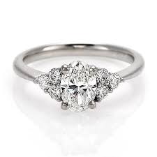 Oval Diamond With Side Stones Diamond Engagement Rings Wedding Rings Solitaire Engagement Rings