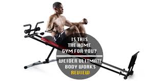 weider ultimate body works review total home gym workout