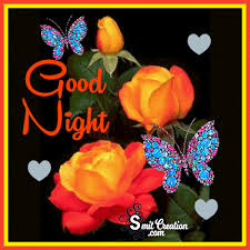 With tenor, maker of gif keyboard, add popular good night animated gifs to your conversations. Good Night Animated Gif Image With Rose And Butterfly Smitcreation Com