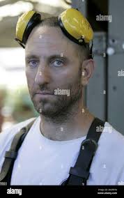 Israeli blacksmith Amit Har-lev at Brian's Welding in San Jose, California, 