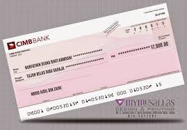In such cases, you will have to liaise with the cheque issuer for the next course of action. Mockup Cheque Bank Islam