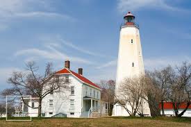 There is a brief background video of the history of the fort and lighthouse in a small. Sandy Hook Lighthouse And Lighthouse Keepers House Beach Etsy