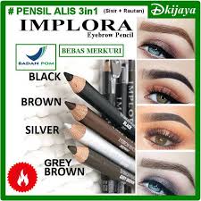 Jual Pensil Alis Implora Eyebrow Soft Pencil 3 In 1 Original Resmi Bpom Grey Brown Jakarta Barat Dkijaya Tokopedia