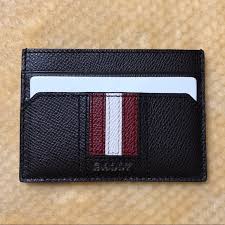 Bally Bags Bally Mens Leather Card Case With Money Clip Poshmark