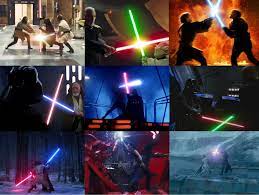 I Took Lightsaber Duels From Each Of The Nine Films And Turned It Into A Simple Collage Probably Been Done Before But I Thought I D Share Anyway R Starwars