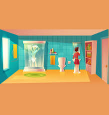 Maybe you would like to learn more about one of these? Cartoon Bathroom Interior Background Vector Images Over 1 200