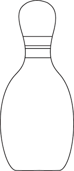 Black And White Bowling Ball Black White Bowling Pin Bowling Pins Clip Art Bowling