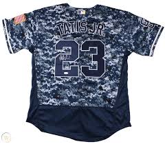 With everything from throwback fernando tatis jr. Fernando Tatis Jr Signed San Diego Padres Blue Camo Alternate Jersey Jsa Coa 2885149833