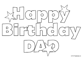 He will especially love the money bow tie. Happy Birthday Dad Free Coloring Page Happy Birthday Coloring Pages Happy Birthday Daddy Birthday Coloring Pages