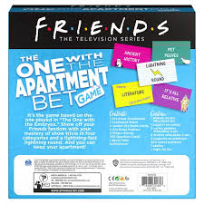 Please, try to prove me wrong i dare you. Friends The One With The Apartment Bet Game Friends Board Game Smyths Toys Uk
