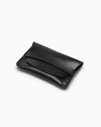 Makr Flap Slim Wallet Black Old Faithful Shop