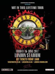 After making our collective rock'n'roll dreams come true with 2017's not in this lifetime tour, one of the greatest bands of the australian leg of guns n' roses' not in this lifetime stadium tour marked the first time that australian fans witnessed axl, slash and duff reunited since. Guns N Roses London Concert 2017 Poster In 2021 Guns N Roses Concert Posters Gig Posters