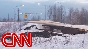 A 7.0 magnitude earthquake that hit alaska on friday shook buildings, damaged highways and prompted a tsunami warning that was later canceled. 7 0 Earthquake Hits Near Anchorage Alaska Youtube