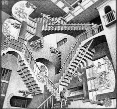 The Art Of The Impossible Mc Escher And Me M C Escher Relativity 1953 Escher Art Mc Escher Art Mc Escher