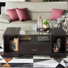 This table is a large rectangular piece that is both practical and beautiful. Nk Coffee Table With Tray Top And Storage Konga Online Shopping