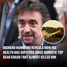 The Hamster was left with his helmet embedded in to the ground itself.