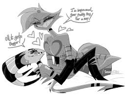 Rule34 - If it exists, there is porn of it  angel dust (hazbin hotel)   7514277