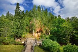 This is the only such nature object in latvia since the great staburags cliff of the daugava river was flooded. Latvia Association Montessori Internationale