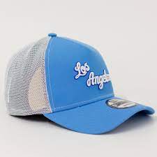 New Era Nba Los Angeles Lakers Heritage Trucker Snapback 9forty A Frame Cap Kappen Aus Usa Sports Gb