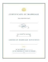 Ms Green Wedding Certificate Marriage Marriage Certificate