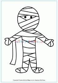 We have lots of halloween coloring pages at allkidsnetwork.com. Mummy Colouring Page