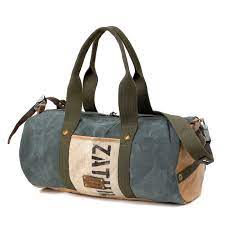 Weekender Gym Bag German Army Duffel Leather Jacket Bag Upcycled And Handmade By Peace4you Model Friedrich 2169 Upcycled Bag Denim Tote Bags Bags