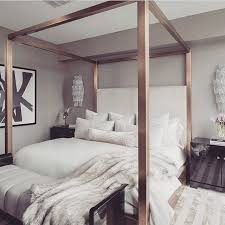 Black And Rose Gold Home Decor Such A Chic Bedroom Love The Rose Gold Bed Frame Credit Unknown Please Dm For Full Credit Luxurious Bedrooms Bedroom Interior Bedroom Inspirations