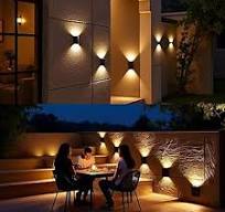 ASLIDECOR Solar Wall Lights UP Down 4 Pack,Illuminate ...
