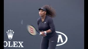 Serena williams says she was frustrated by her own form as she beat tamara zidansek to reach the australian open third round. Serena Williams Practice 2020 Australian Open Youtube