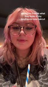 Friends Hudging Boyfriends Haircut