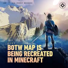 Not only does it show you the location of your character, but it helps you find your way back home when you've been away adve. Ign On Twitter Creator Dinaeh Is Recreating The Legend Of Zelda Breath Of The Wild Map In Minecraft They Ve Been Sharing Photo Updates Of Their Progress On Reddit Https T Co Pf9nmdm68q Https T Co 7gwgldxm10 Twitter