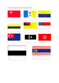 Bendera kebangsaan ~ bendera malaysia. Ejercicio De Bendera Negeri