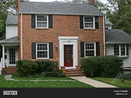 Edward winston married in 1817, after which he and his wife resided at red hill for a time. Red Brick Colonial Style House Best Home Style Inspiration