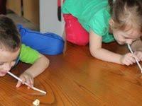 Painter S Tape And Some Balled Up Newspaper Are All You Need For This Sticky Spiderweb Activity Business For Kids Activities For Kids Craft Activities For Kids