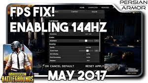 This is a subreddit for the game: Playerunknown S Battlegrounds Fps Fix And Enabling 144hz May 2017 Youtube