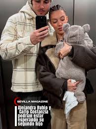 Alejandra Rubio y Carlo Costanzia esperan un nuevo hijo