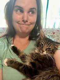 Well, another cat has shown up… This little soul showed up in my yard about  three weeks ago