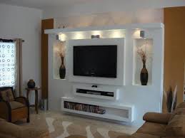 Handmade Gypsum Board Tv Units Before And After Wall Tv Unit Design Tv Room Design Tv Unit Design