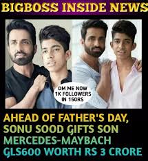 Jun 21, 2021 · rumours were rife that actor and philanthropist sonu sood had gifted a swanky luxury car worth rs 3 crore to his elder son ishant sood on the eve of father's day. Fact Check Sonu Sood Did Not Gift Rs 3 Crore Mercedes Car To His Son
